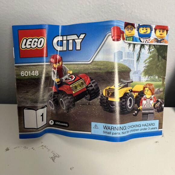 LEGO City ATV Race Team - 60148 - Complete And Fully Built - w/Minifigs & Manual - Picture 2 of 14